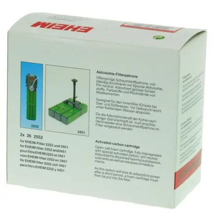 Вугільний фільтруючий картридж для Eheim PowerLine XL 2252 (2625520): додаткове фото 2