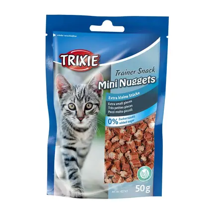 Ласощі Trixie Trainer Snack Mini Nuggets для котів, курка та риба, 50 г