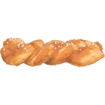 Ласощі Trixie Denta Fun Chicken Bread bulk для собак Дента Фан Хлібчик з куркою 15 см 75 г 5 шт/уп