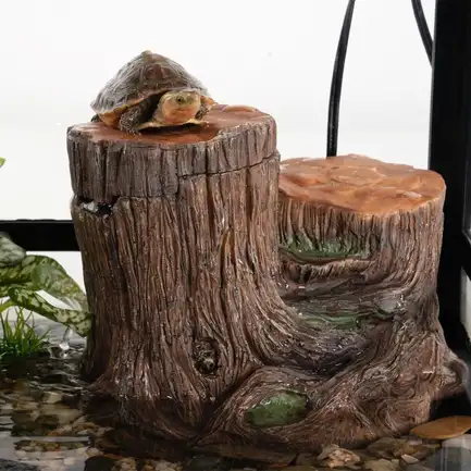 Декоративний фільтр-водоспад Repti-Zoo Turtle Filter Tree (GLB10) у формі кореня для амфібій і тераріумів до 70 літрів: додаткове фото 6