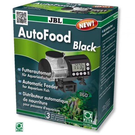 Автоматична годівниця JBL AutoFood BLACK для акваріумних риб, чорна