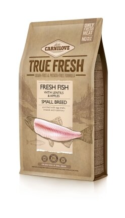 Корм сухий для собак малих порід Carnilove True Fresh Fish Adult Small Breed з рибою, 1,4 кг