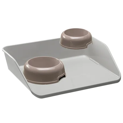 Ferplast LINDO JUMBO TRAY & BOWLS Лоток з мисками для собак: додаткове фото 3
