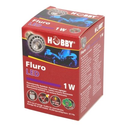 Ультрафіолетова лампа LED для тераріумів Hobby Fluro LED 1 W (37600) — Фото 6