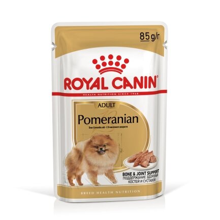 Вологий корм Royal Canin POMERANIAN LOAF для дорослих собак породи Померанський шпіц 85 г