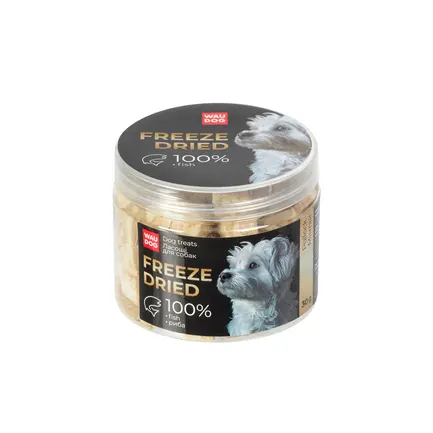 Ласощі для собак WAUDOG Treats Freeze dried Минтай, 30 г: додаткове фото 2