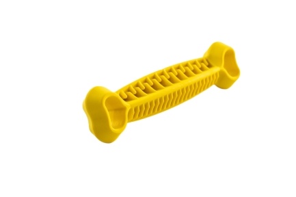 FIBOO Іграшка для собак Fiboone dental, жовта 19 см