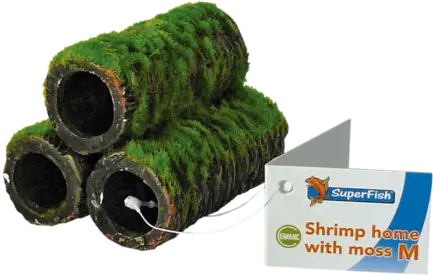 Декорація для акваріума SF SHRIMP HOME WITH MOSS M (A4040485)