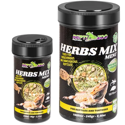 Рослинна суміш для рептилій і черепах Repti-Zoo Herbs Mix Menu 1000мл.: додаткове фото 4