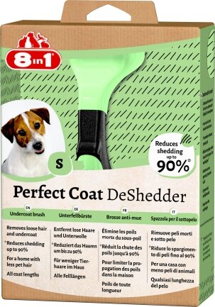 Дешеддер 8in1 Perfect Coat для вичісування собак, розмір S, 4,5 см