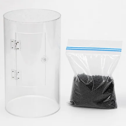 Тераріум для комах та павуків Hobby Terra Fix & Easy Insect Line 15×15×30 см акриловий 360° (36028): додаткове фото 5