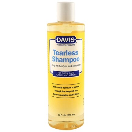 Davis Tearless Shampoo ДЕВІС БЕЗ СЛІЗ шампунь для собак і котів, концентрат 0,355 л