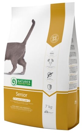 Сухий корм для літніх котів Nature&#039;s Protection Senior 7kg