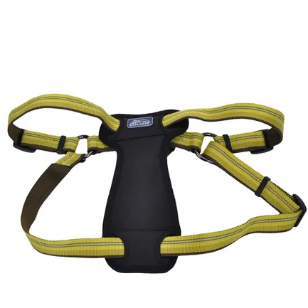 Coastal K9 Explorer Harness КОСТАЛ К9 ЕКСПЛОРЕР світловідбивна шлея з нагрудником для собак 20.4-45.3кг Золотарник