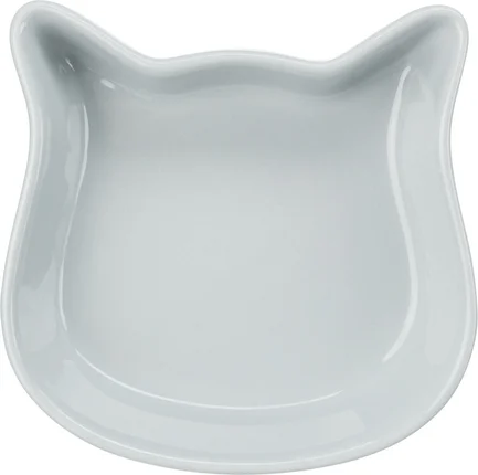 Миска Trixie для котів керамічна в формі котячої голови, 0,25 л, 12 х 12 см: додаткове фото 2