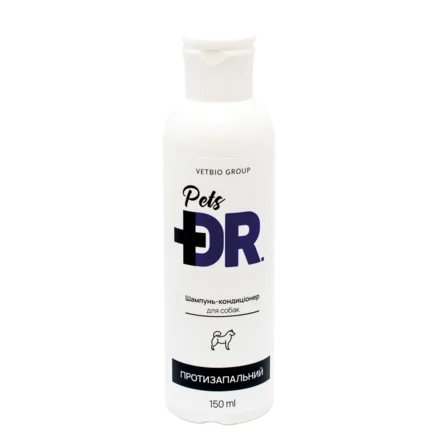 Шампунь-Кондиціонер Dr.Pets, протизапальний, для собак, 150 мл