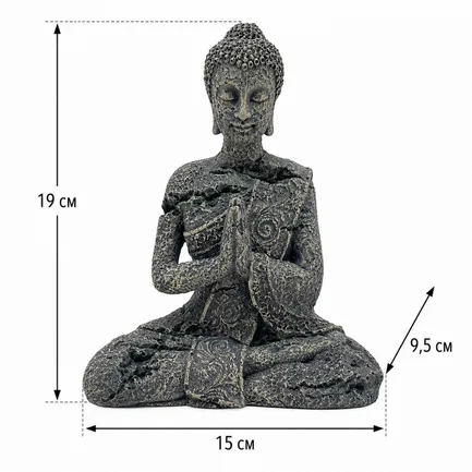 Декорація Hobby Zendo 15x9,5x19см - Zen-статуя для акваріума і тераріуму (41725): додаткове фото 2