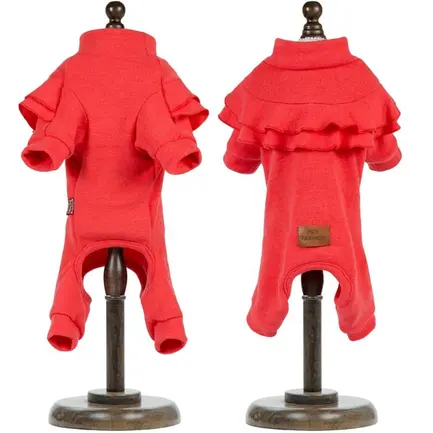 Комбінезон Pet Fashion «Крісті» для собак, розмір M, червоний: додаткове фото 2