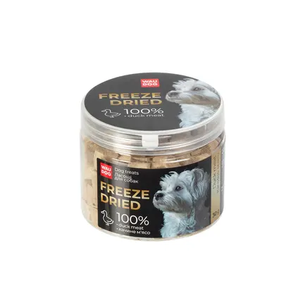 Ласощі для собак WAUDOG Treats Freeze dried Качине м'ясо, 30 г: додаткове фото 2