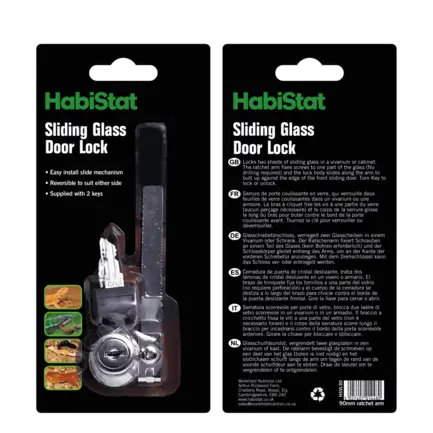 HABISTAT VIVARIUM LOCK 90MM (R1100190) Замок для тераріуму: додаткове фото 3