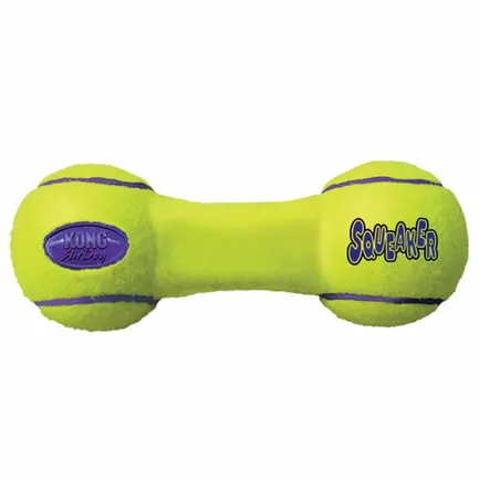 Іграшка KONG AirDog Squeaker Dumbbell повітряна гантель для собак малих порід, S