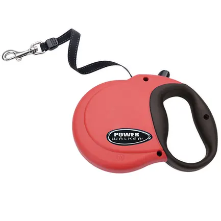Coastal Power Walker Retractable Leash КОСТАЛ рулетка-повідець для собак, стрічка 4.8м 29 кг