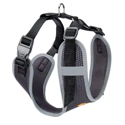 Ferplast NIKITA P M HARNESS BLACK Шлея, нейлон, чорна