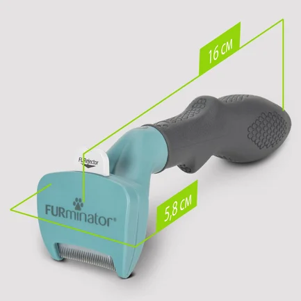 Фурмінатор FURminator для котів з короткою шерстю, розмір S: додаткове фото 10