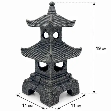 Декорація Hobby Senso Temple 11×11×19см для акваріума і тераріуму (41731): додаткове фото 2