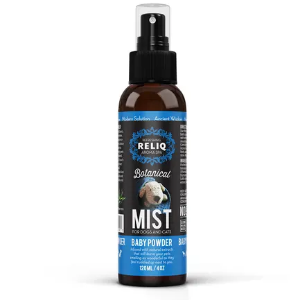 RELIQ Botanical Mist-Baby Powder Спрей-одеколон 120 мл