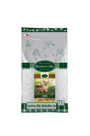 Baskerville HF Junior. Сухий корм для цуценят та молодих собак 7,5 кг