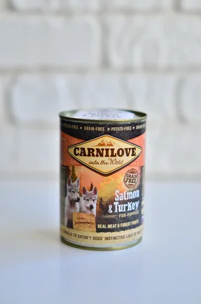 Вологий корм Carnilove Salmon & Turkey для цуценят, лосось та індичка, 400 г: додаткове фото 6