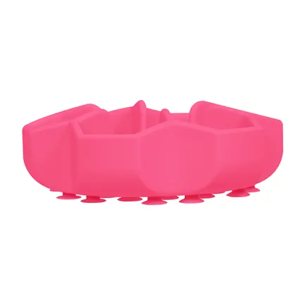 Миска для повільного харчування WAUDOG Silicone, 750 мл, рожевий: додаткове фото 4