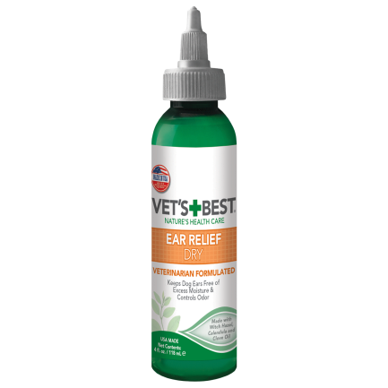 VET`S BEST Ear Relief Dry 118 мл