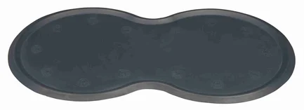 Килимок Trixie під миски для собак, гумовий, 45х25 см (сірий)