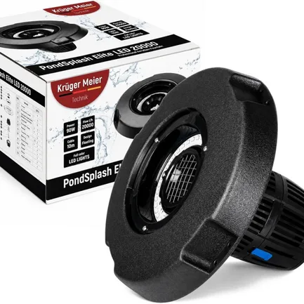 Фонтан, аератор для ставка Kruger Meier PondSplash Elite LED 20000 з LED-підсвіткою 20000 л/год: додаткове фото 10