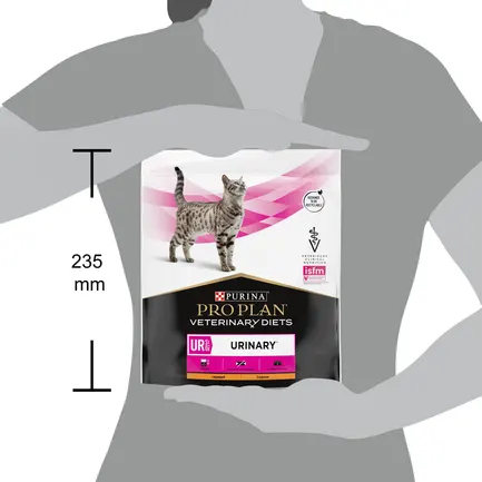 Сухий дієтичний корм PRO PLAN VETERINARY DIETS UR Urinary для дорослих котів для розчинення та зниження утворення струвітних каменів з куркою 350 г: додаткове фото 3