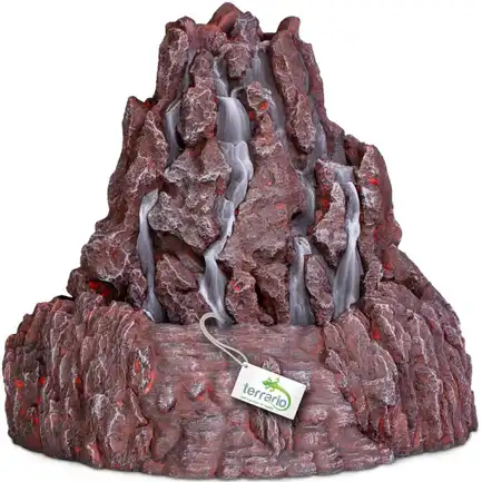 Декорація фонтан Terrario Volcano Fountain 22x23x21см (232321): додаткове фото 3