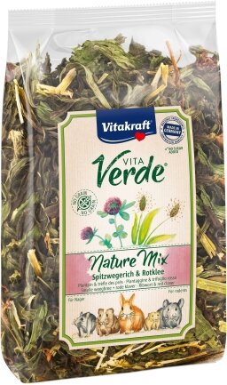 Корм Vitakraft Vita Verde для декоративних гризунів, з подорожником та конюшиною, 70 г