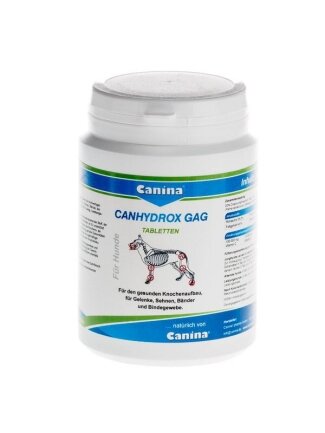 Вітаміни Canina Canhydrox GAG для собак, при проблемах з суглобами та м&#039;язами, 200 г (120 таб)