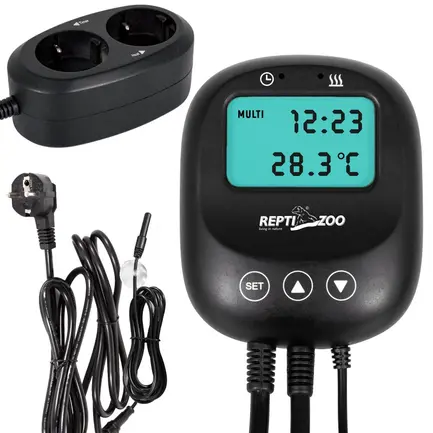 Термостат з таймером Repti-Zoo Digital Thermostat & Timer (THC20): додаткове фото 3