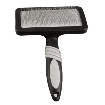 Flamingo Groo’Me Slicker Brush ФЛАМІНГО ГРУМІ СЛІКЕР ПУХОДЕРКА для собак 17х12х3,8 см