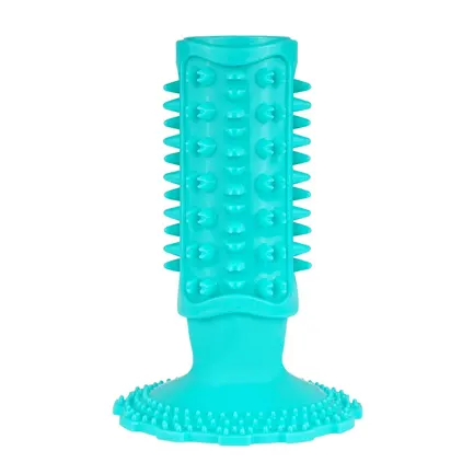 Іграшка для собак Bronzedog PetFun Dental на присосці з пискавкою 15 х 10 см M: додаткове фото 3
