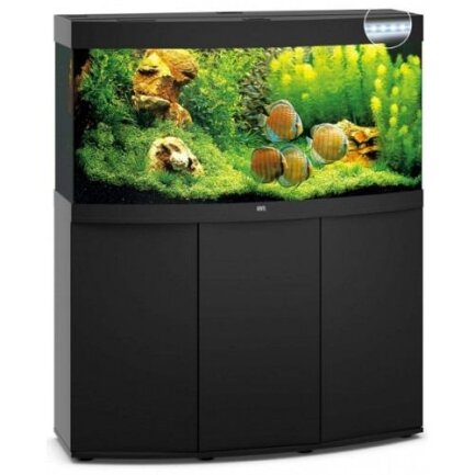 Акваріум Juwel овальний Vision 260 LED, 121x64x46 см, 260 л, чорний