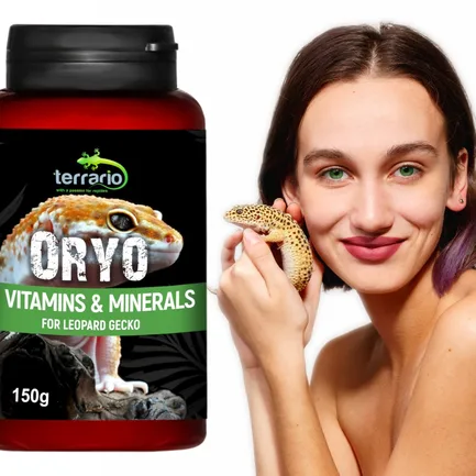 Вітаміни для леопардових геконів Terrario ORYO for Leopard Gecko 150г: додаткове фото 2