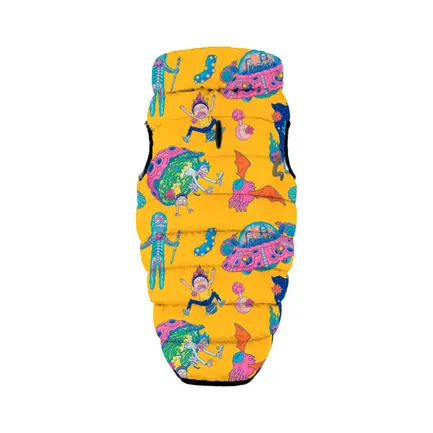 Курточка для собак WAUDOG Clothes малюнок "Рік та Морті 3", M40, В 63-67 см, С 39-43 см: додаткове фото 2