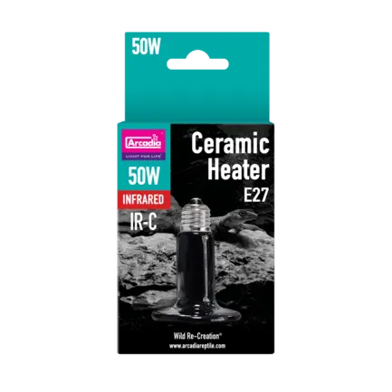 ARCADIA CERAMIC HEATER BULB 50 WATT (R2100090) лампа нагріву для рептилій