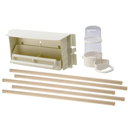 Ferplast WILMA WOODEN AVIARY Вольєр для птахів, дерев: додаткове фото 8