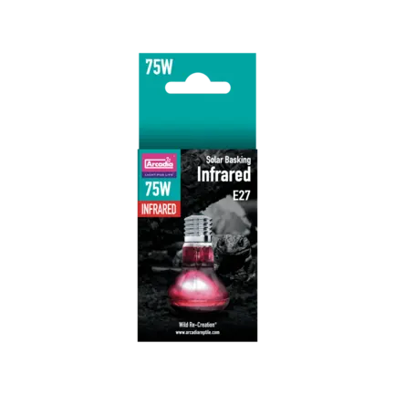 ARCADIA INFRARED BASKING SPOT 75 WATT (R2100175) інфрачервона лампа для рептилій