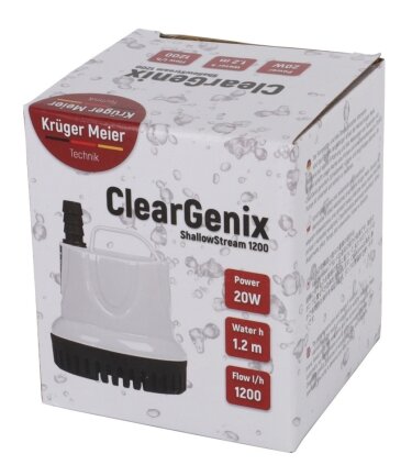 Помпа підйомна з низьким зануренням Kruger Meier ClearGenix 1200 л/г (CLEARGENIX1200​)